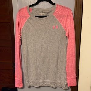 UnderArmour breast cancer awareness T-shirt